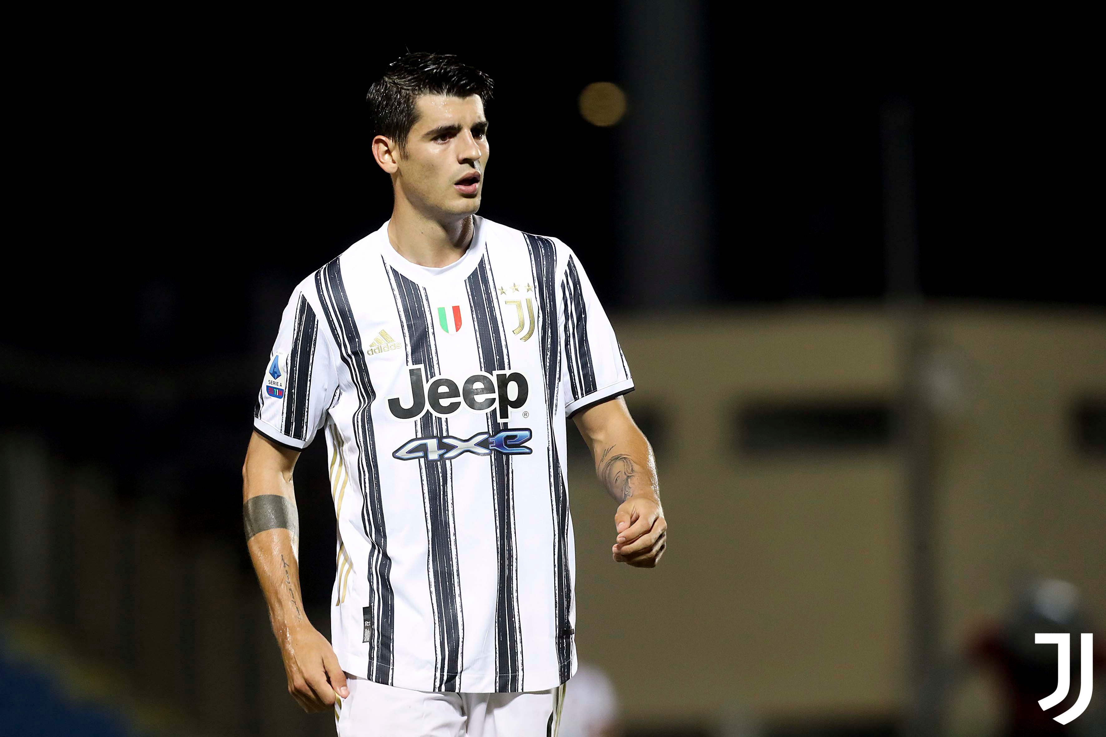 Alvaro Morata kembali menjadi andalan Juventus saat tandang ke markas Dynamo Kiev. (Foto: Twitter @juventusfc) 