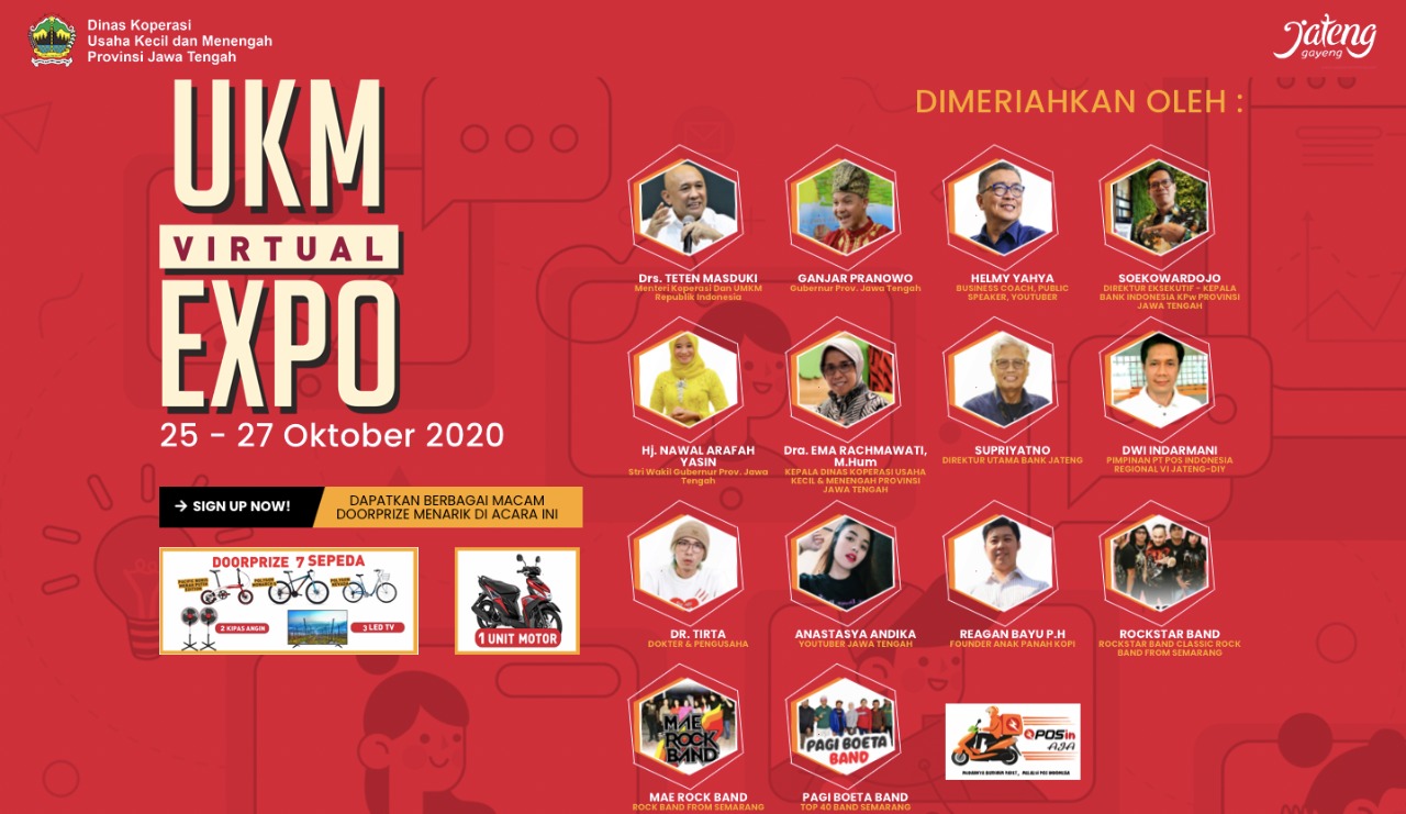 UKM Virtual Expo. (Foto: Istimewa)