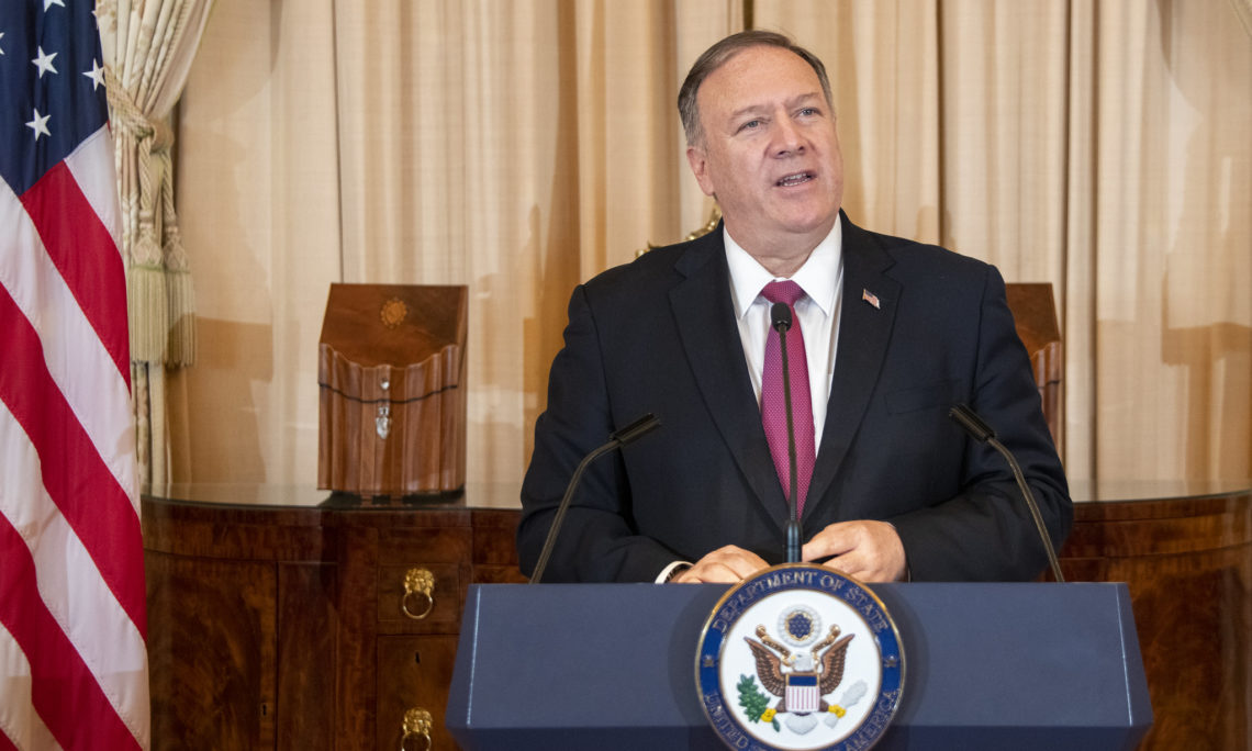 Menteri Luar Negeri AS Michael Pompeo. (Foto: konsulatAS) 