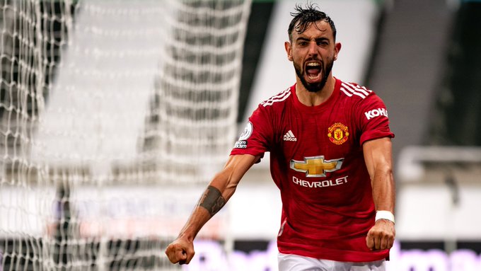 Bruno Fernandes menjadi andalan Manchester United saat menjamu Chelsea di matchday ke-6 Liga Champions. (Foto: Twitter/@ManUtd)