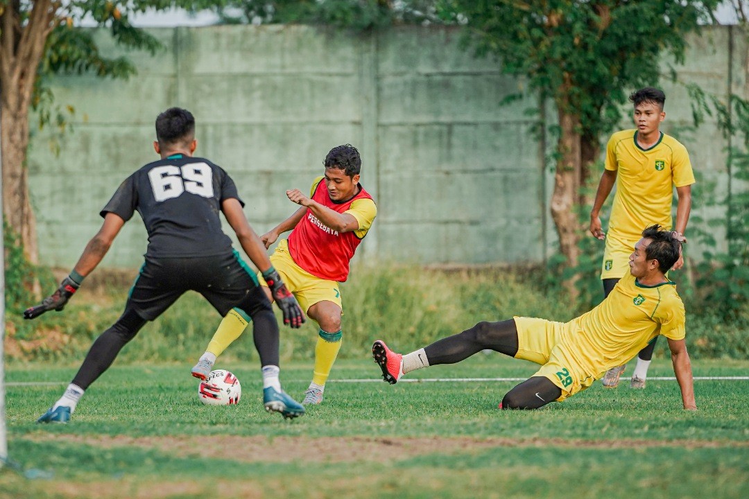 Tim Persebaya ketika berlatih. (Foto: Persebaya.id)