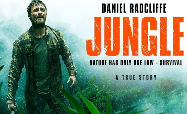 Poster film Jungle yang dibintangi aktor Daniel Radcliffe. (Foto: YouTube)