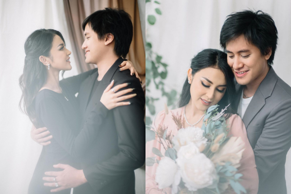 Foto-foto prewedding pasangan Kevin Aprilio dan Vicy Melanie. (Foto: Instagram)