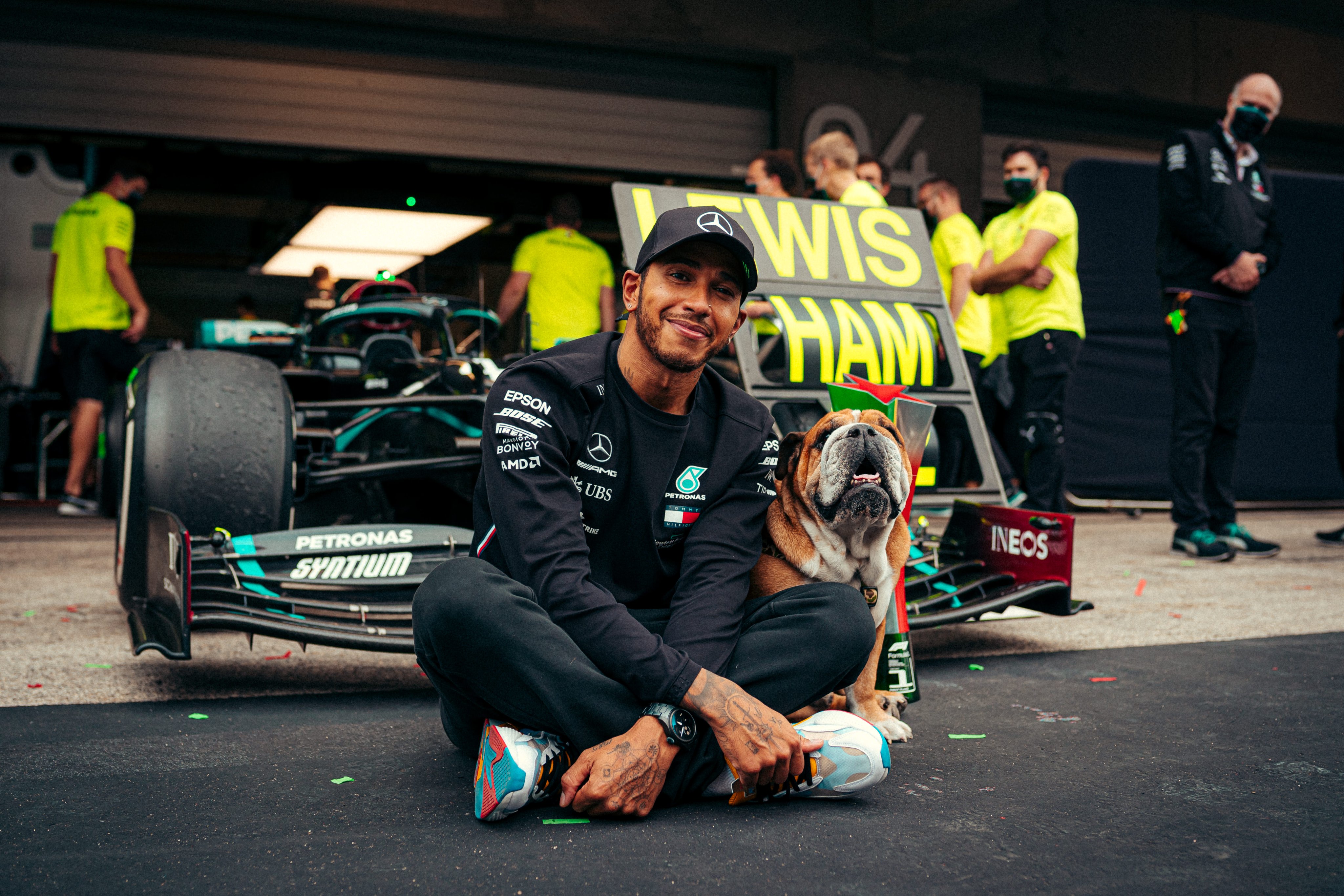 Lewis Hamilton. 