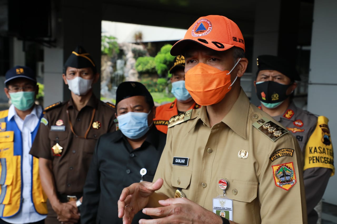 Gubernur Jawa Tengah Ganjar Pranowo enggan mengomentari hasil survei Indikator Politik yang menyebut dirinya menempati posisi tertinggi sebagai calon presiden. (Foto: Istimewa)