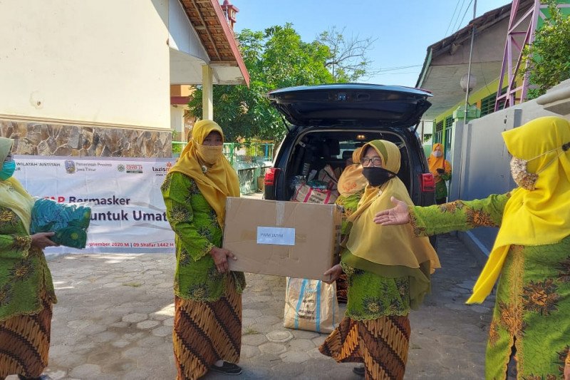 Aktivitas kader Aisyiyah di masa pandemi Covid-19, pengabdian untuk umat dan masyarakat. (Foto: Istimewa)