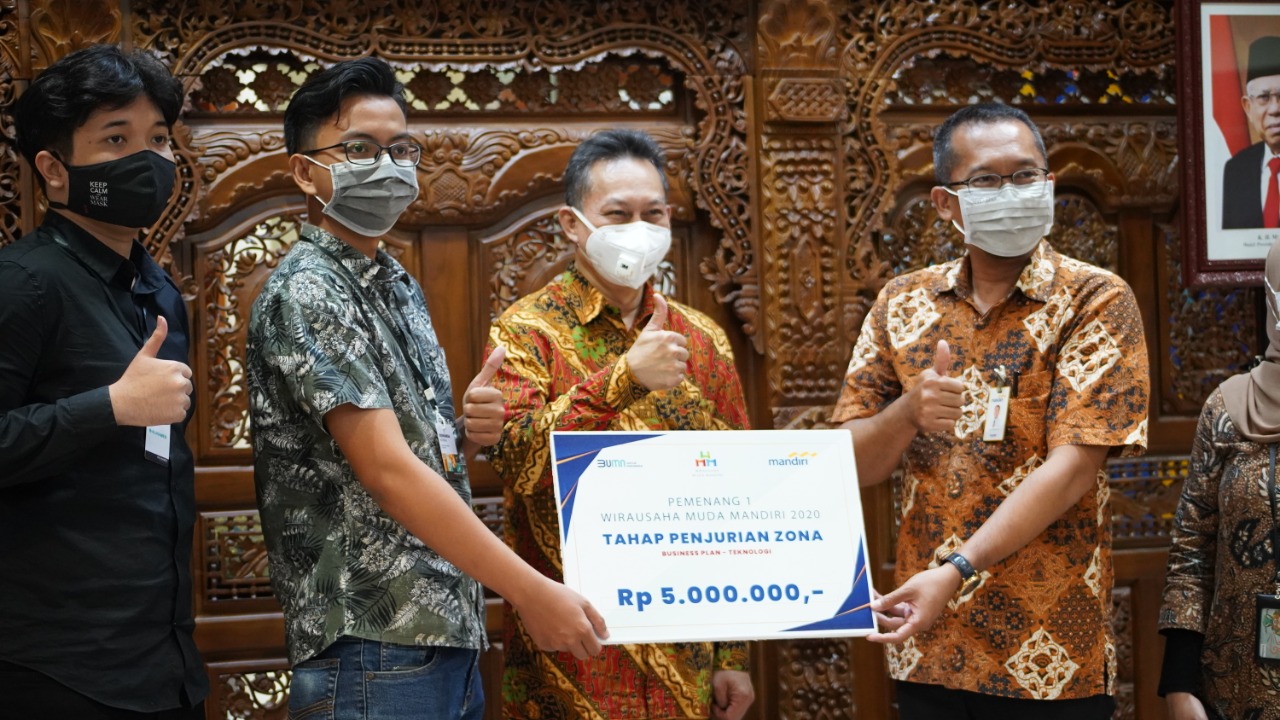 Alinamed karya alumni Unair raih juara I Zona Timur Wirausaha Muda. (Foto: Dok Unair)