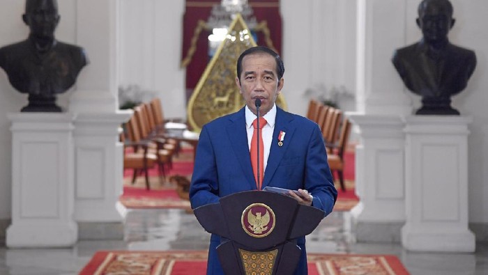 Presiden Joko Widodo di Istana Merdeka, Jakarta. (Foto: setpres)