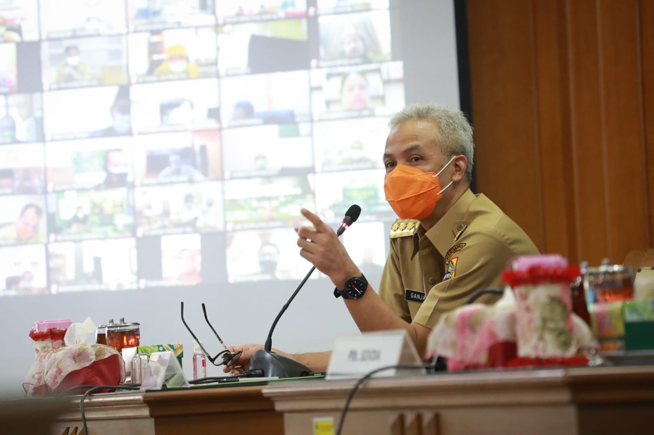 Gubernur Ganjar Pranowo. (Foto: Ist/Ngopibareng.id)