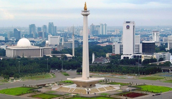 Ilustrasi Monumen Nasional (Monas), salah satu ikon Ibu Kota DKI Jakarta. (Foto: Istimewa)