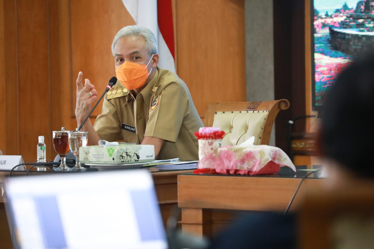 Gubernur Ganjar Pranowo. (Foto: Ist/Ngopibareng.id)