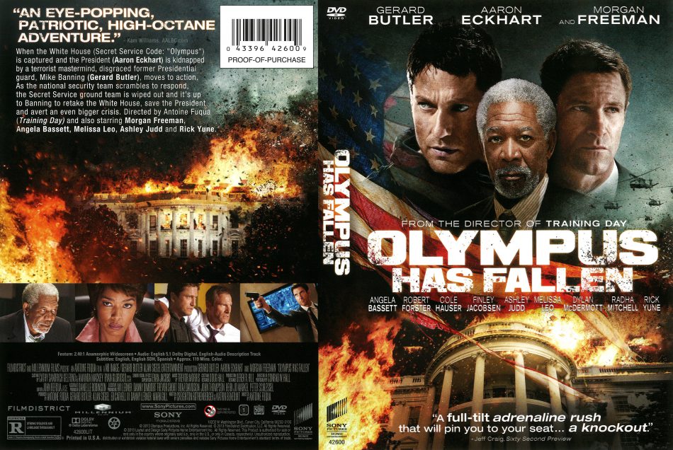 Poster film Olympus Has Fallen. (Foto: YouTube)