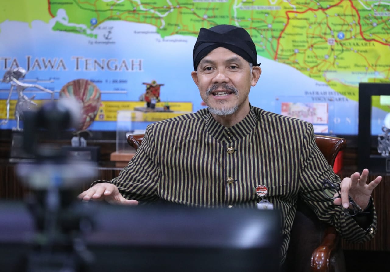 Gubernur Ganjar Pranowo. (Foto: Ist/Ngopibareng.id)