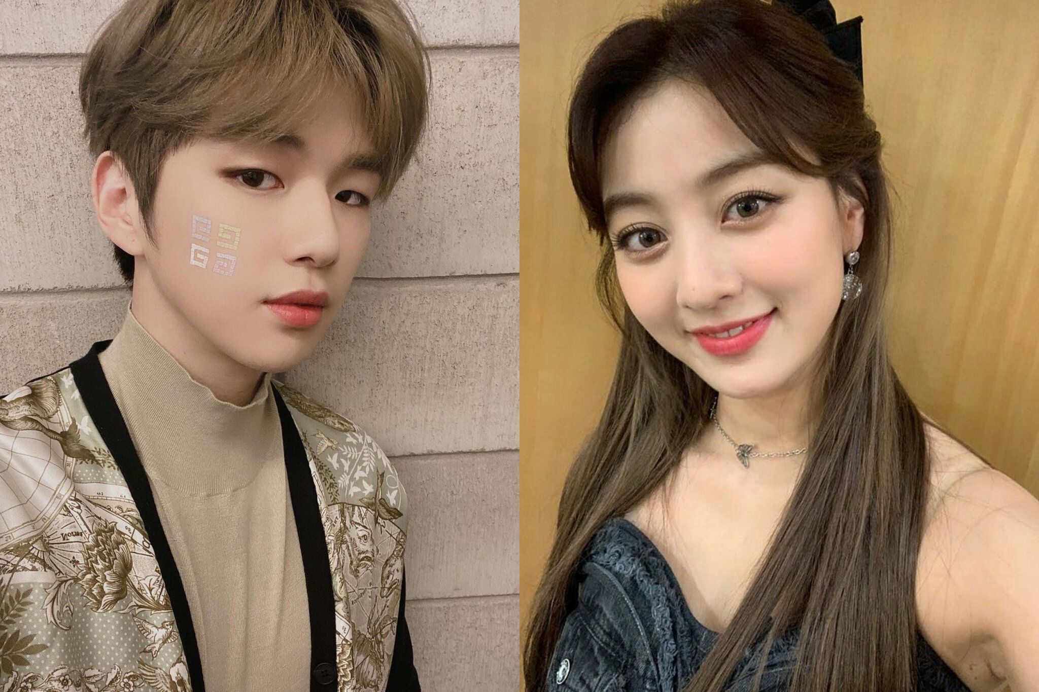 Kang Daniel dan Jihyo TWICE mengakhiri hubungan asmaranya. (Foto: Berbagai sumber)