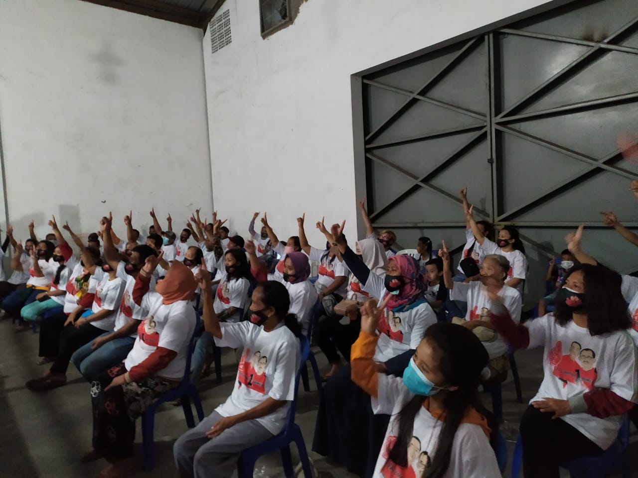 Temu warga Flores dan NTT dengan Er-Ji. (Foto: PDI Perjuangan)