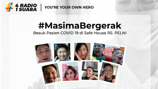 Masima Bergerak, inisiatif Masima Radio Network melawan pandemi Covid-19. (istimewa)