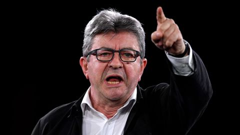 Jean-Luc Melenchon, pemimpin oposisi Prancis. (Foto: le-express)