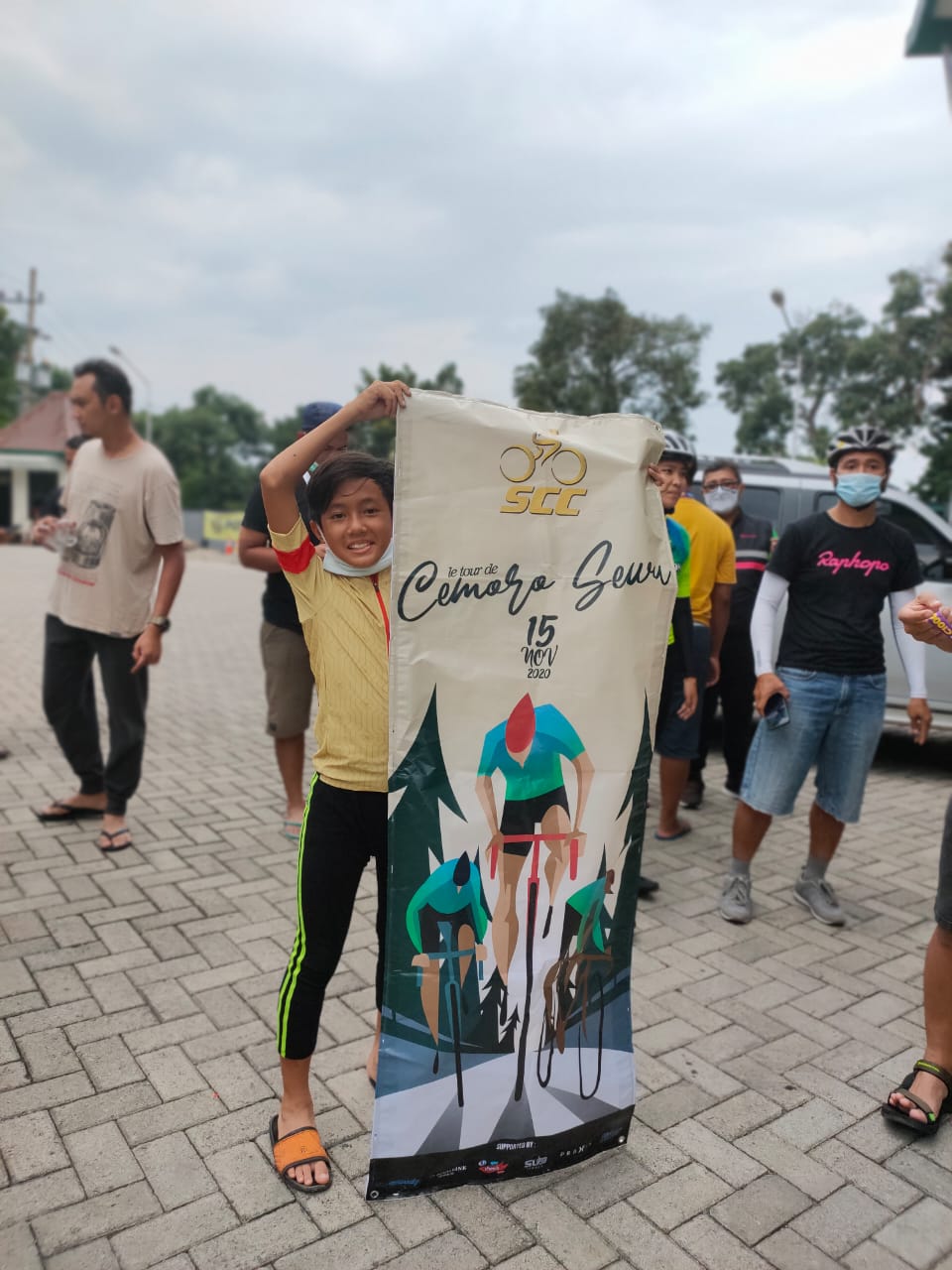 My Elang Ahmad Mirza, member SCC termuda.jpg. (Foto: Istimewa)
