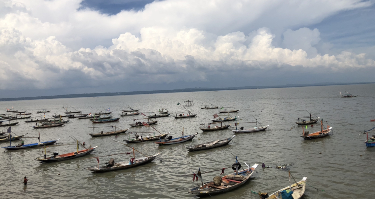 Pantai Kenjeran, Surabaya (Foto: Andhi Dwi/Ngopibareng.id)