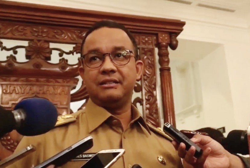 Gubernur DKI Jakarta, Anies Baswedan menjalani pemeriksaan kasus kerumunan massa di acara Rizieq Syihab, pada Sabtu 14 November 2020. (Foto: Dok. Pemprov DKI)