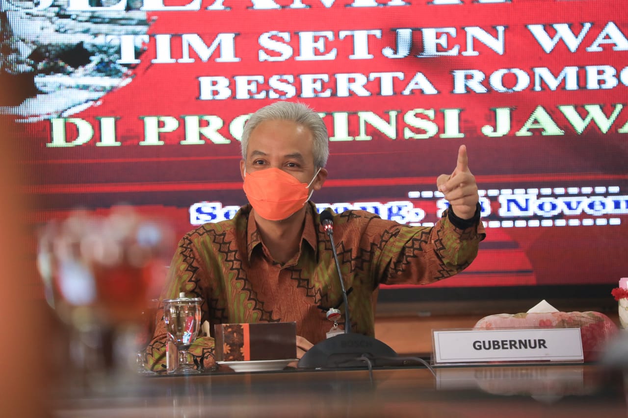 Gubernur Ganjar Pranowo. (Foto: Ist/Ngopibareng.id)