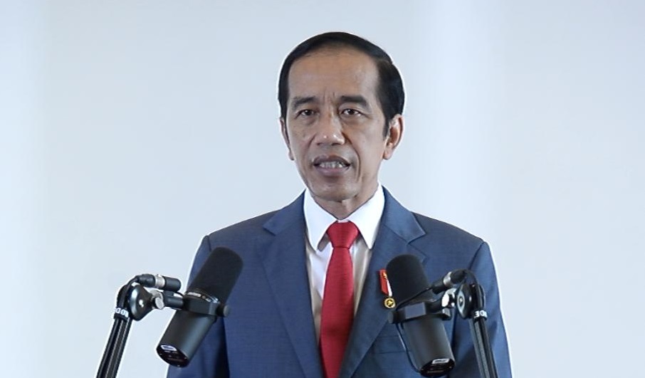 Presiden Joko Widodo saat