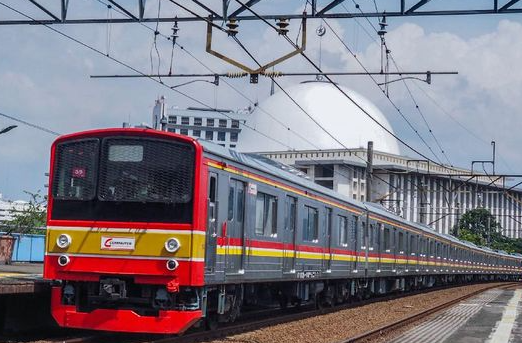 Ilustrasi KRL Commuterline di Jabodetabek. (Foto: Instagram)