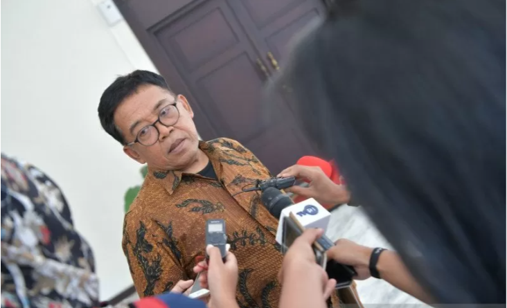 Juru Bicara Wakil Presiden Ma’ruf Amin, Masduki Baidlowi, di Kantor Wapres Jakarta. (Foto: Asdep KIP Setwapres)