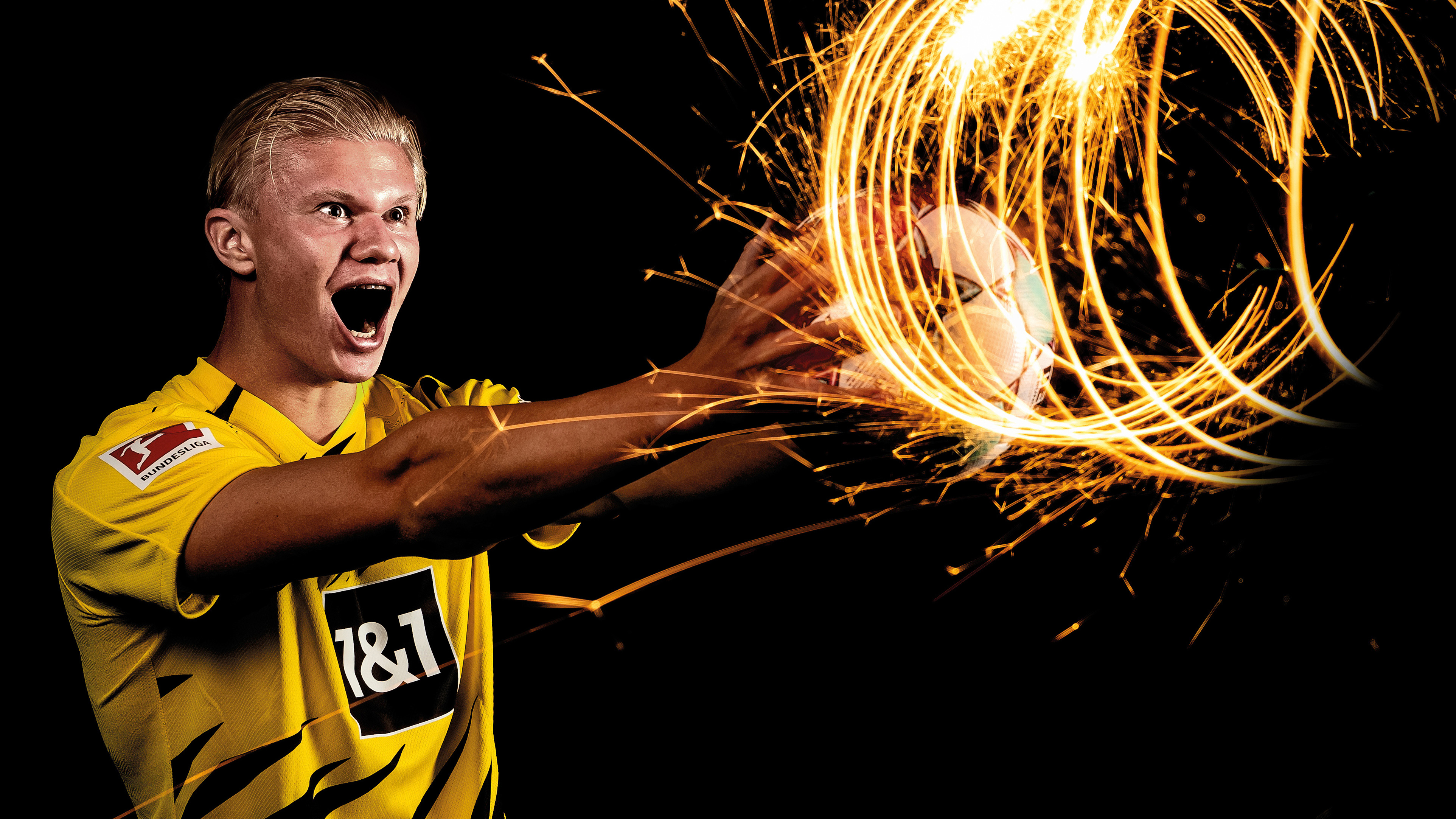 Erling Braut Haaland meraih penghargaan Golden Boy 2020. (Foto: Twitter/@BVB) 