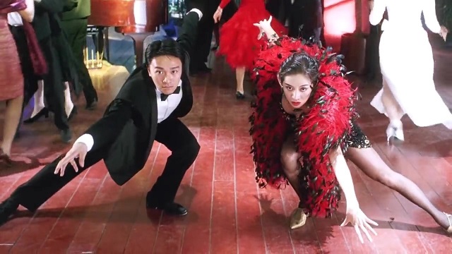 Aksi aktor Stephen Chow dan Anita Mui dalam film Fight Back to School 3. (Foto: YouTube)