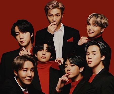 BTS meraih piala Duo/Grup Favorit - Pop/Rock dan Artis Sosial Favorit di ajang American Music Awards (AMA) 2020. (Foto: Dok. AMA 2020)