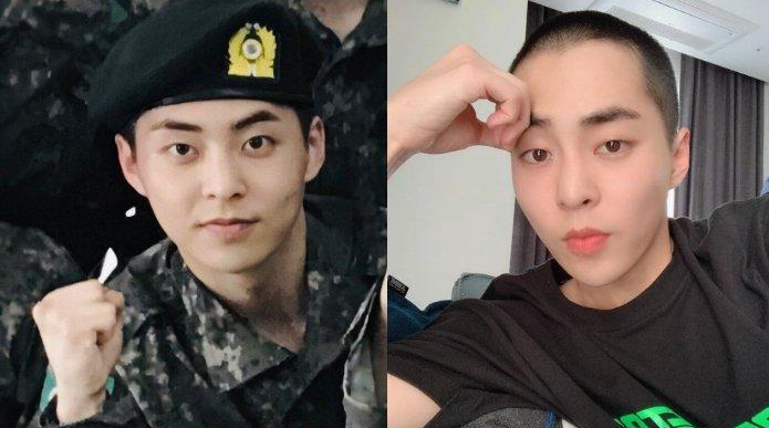 Musisi Kim Min-seok alias Xiumin EXO akan menyelesaikan masa wajib militer pada 6 Desember 2020. (Foto: SM Entertainment)