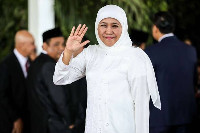 Gubernur Jatim, Khofifah Indar Parawansa. 