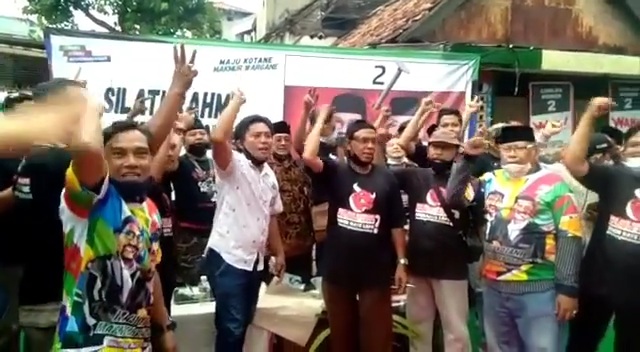 Tangkapan layar video viral lagu 'Hancurkan Risma Sekarang Juga'. (Foto: Schreenshot)