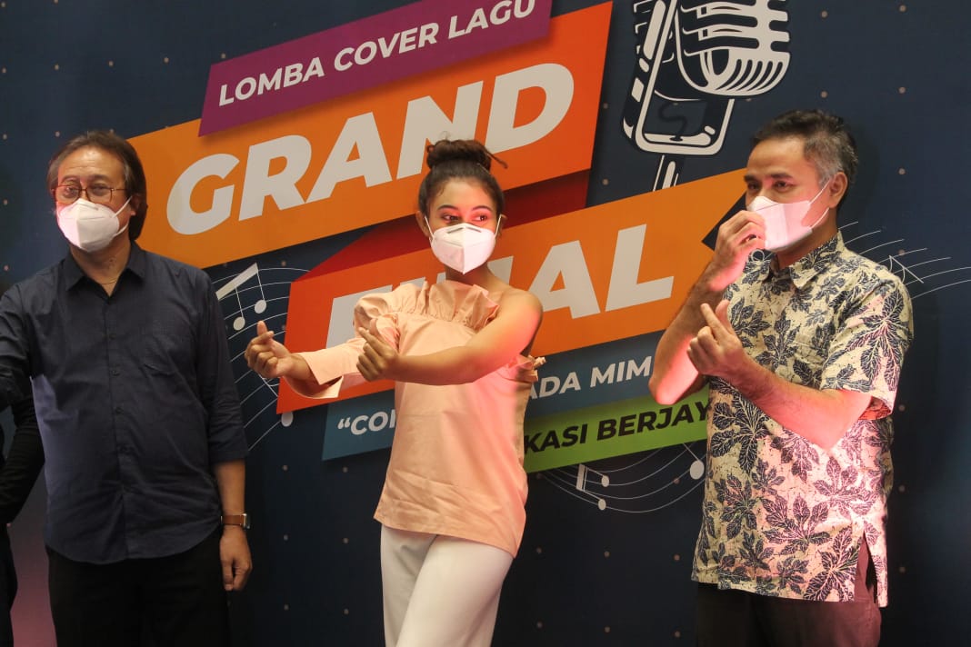 Lomba cover lagu Condong Pada Mimpi bagian dari kampanye pendidikan vokasi. (Foto: Asmanu Sudharso/Ngopibareng.id)