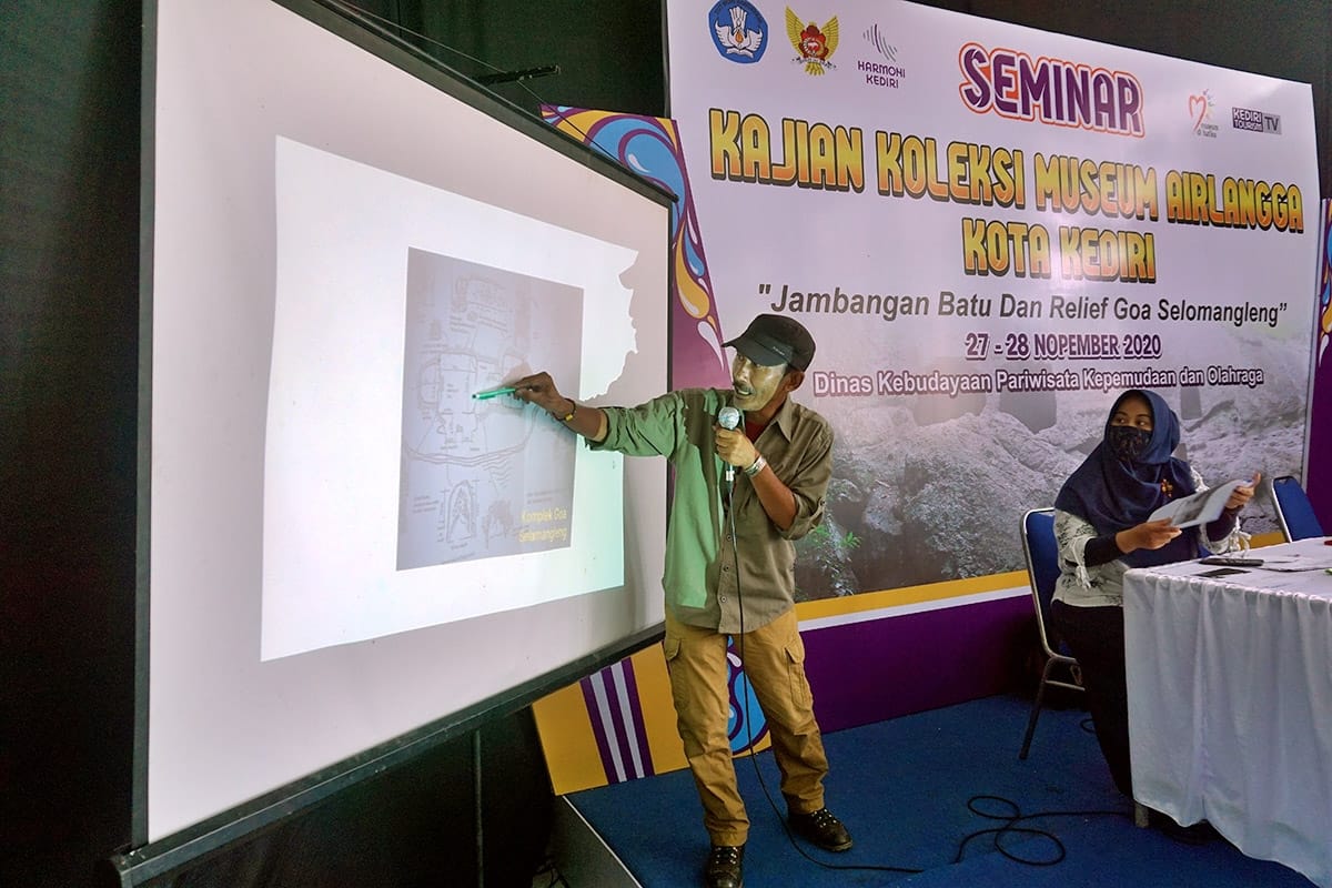Kajian goa Selomangleng (foto ; istimewa) 