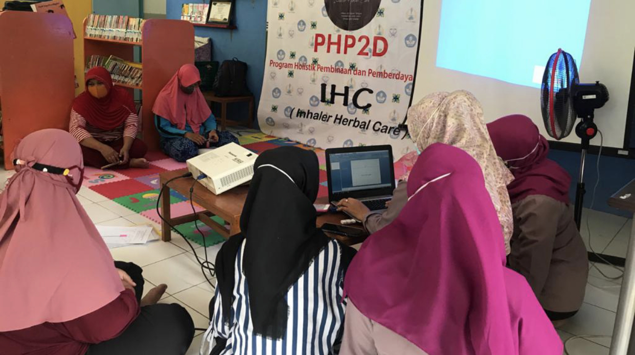 Suasana Perpustakaan Herbal di Kelurahan Nginden Jangkungan, Kecamatan Sukolilo, Surabaya. (Foto: Dok. Humas Pemkot Surabaya)