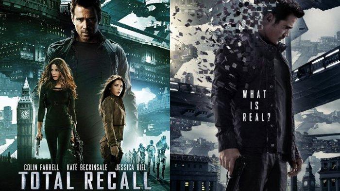 Salah satu poster film Total Recall yang dibintangi Colin Farrell. (Foto: YouTube)