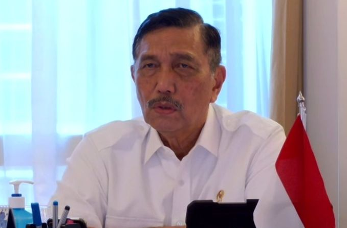 Menteri Koordinator Bidang Kemaritiman dan Investasi Luhut Binsar Pandjaitan.