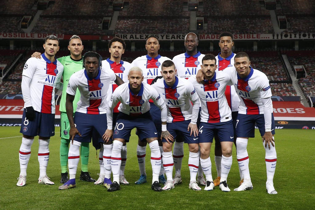 Paris Saint-Germain (PSG) dijamu Manchester United di Stadion Old Trafford, Kamis 3 Desember 2020 pagi WIB. (Foto: Twitter PSG)