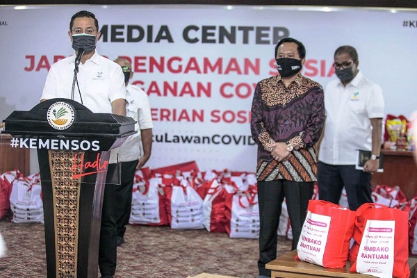 Menteri Sosial (Mensos) Juliari Batubara terjerat dugaan kasus korupsi bantuan sosial Covid-19. (Foto: Dok. Kemensos)