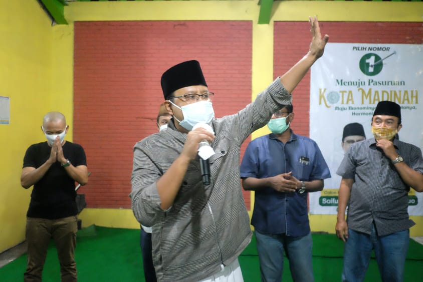 Calon Walikota Pasuruan, Saifullah Yusuf. (Foto: Ngopibareng.id)