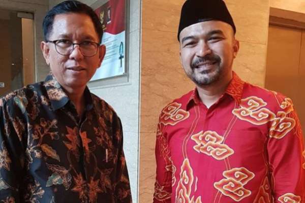 Pasangan calon (paslon) nomor urut 3, Walikota dan Wakil Walikota Bukittinggi, Irwandi dan David Chalik. (Foto: Instagram)