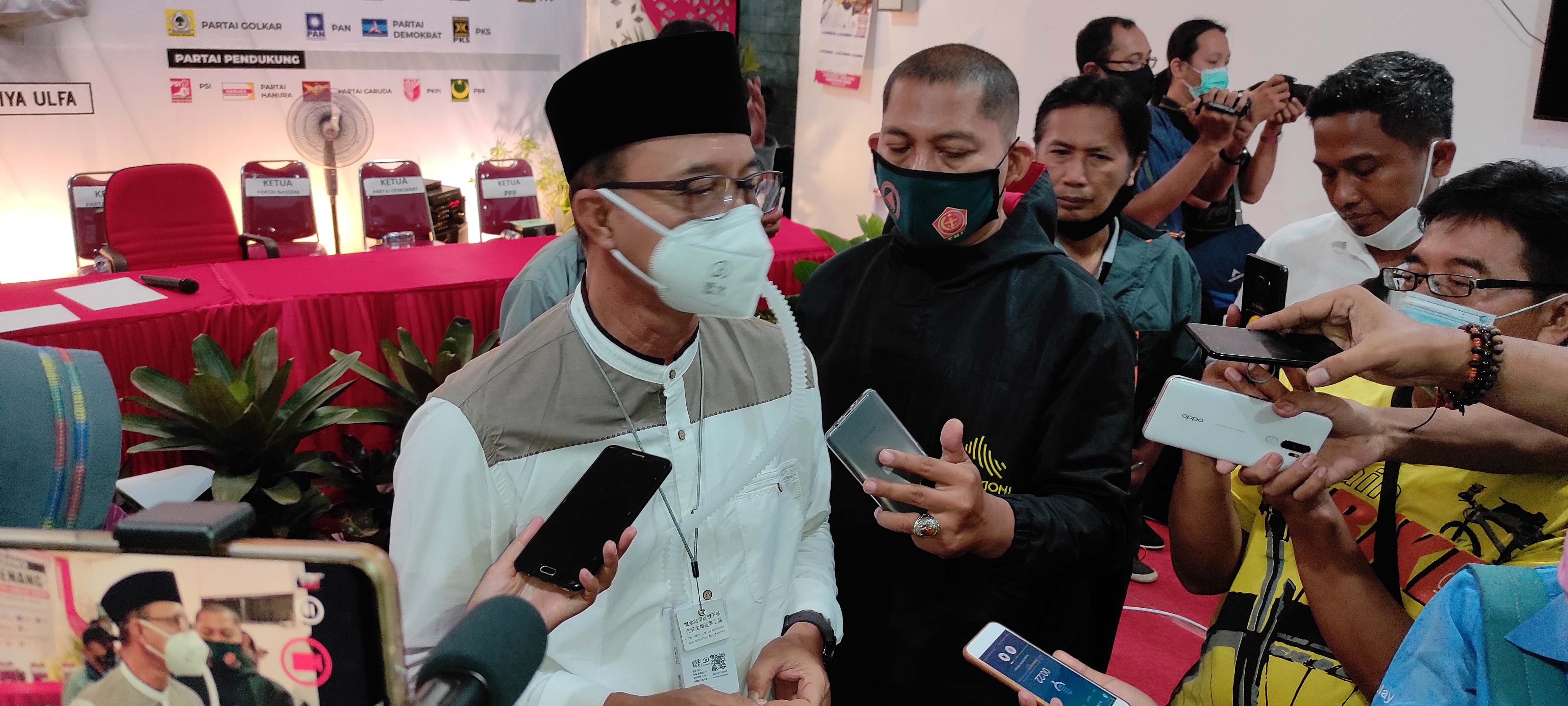 Wakil Ketua Bidang Kehormatan DPD PDI Jawa Timur, Budi Sulistiyono. (Foto: Fendhy Plesmana/Ngopibareng.id)