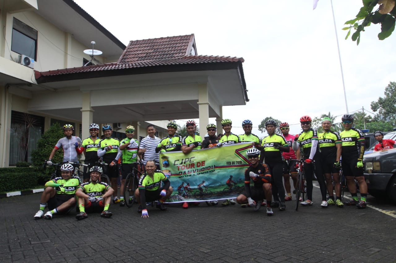 Central Java Police Cycling (CJPC) adalah komunitas cyclist  anggota Polda Jateng. (Foto: Istimewa)