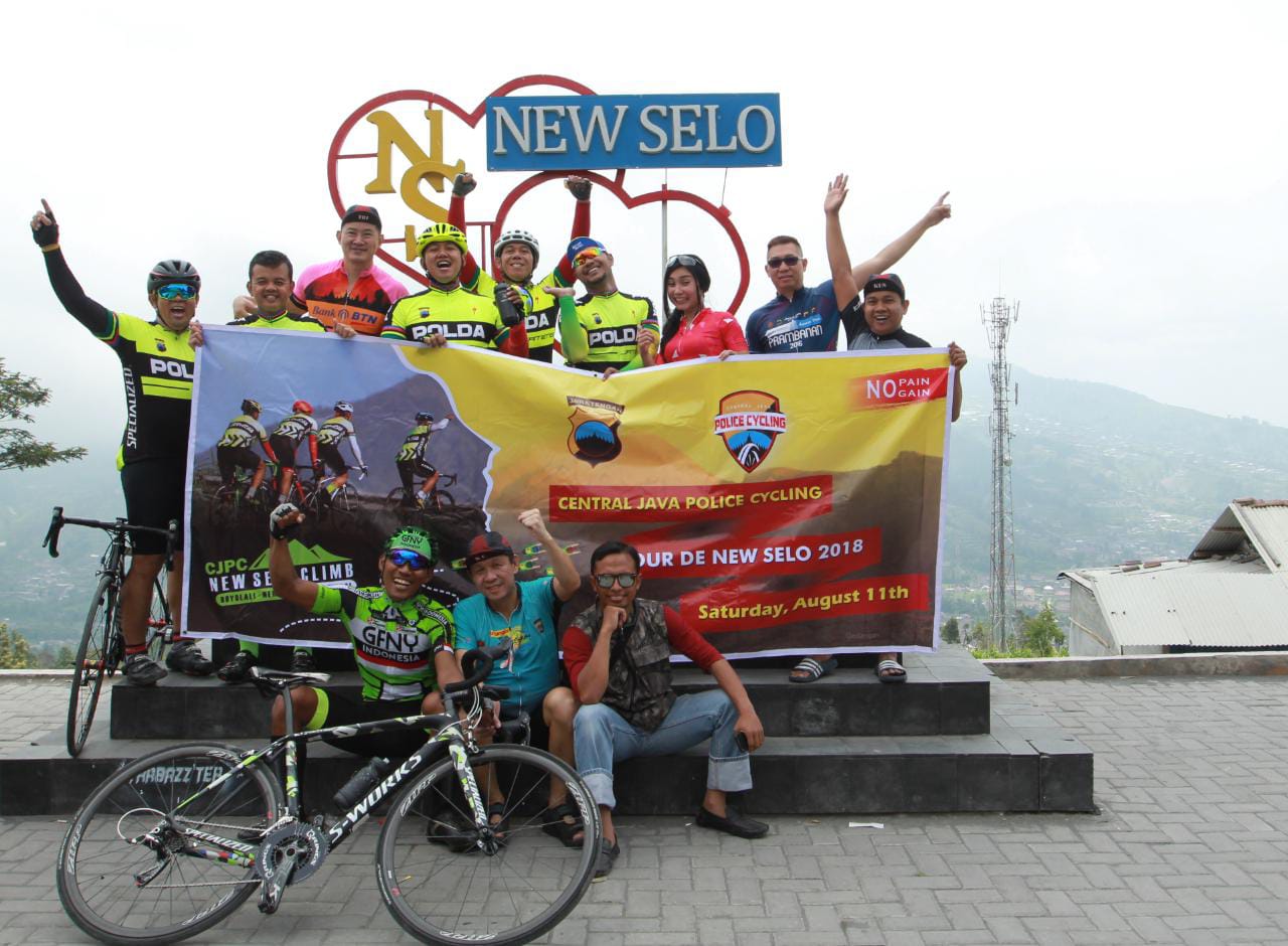 CJPC saat gowes bareng ke New  Selo. (Foto: Istimewa)