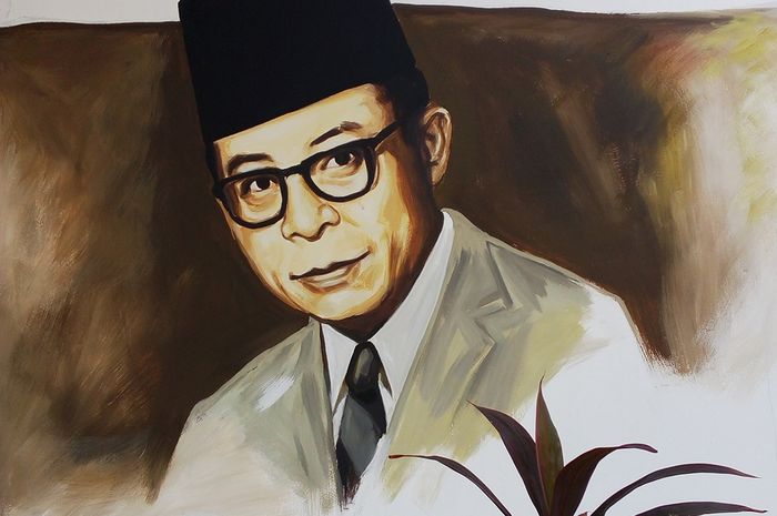 Bung Hatta, dalam lukisan. (Foto: istimewa)