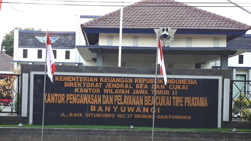 Kantor Bea Cukai Banyuwangi. (Foto: Istimewa)