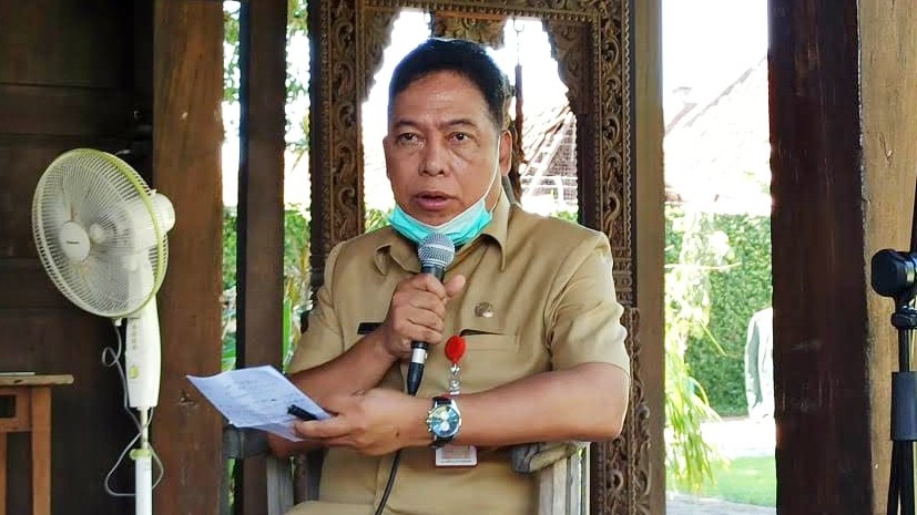 Juru Bicara Satgas Penanganan Covid-19 Banyuwangi, dr Widji Lestariono imbau warga patuhi protokol kesehatan 3M. (Foto: Muh Hujaini/Ngopibareng.id)