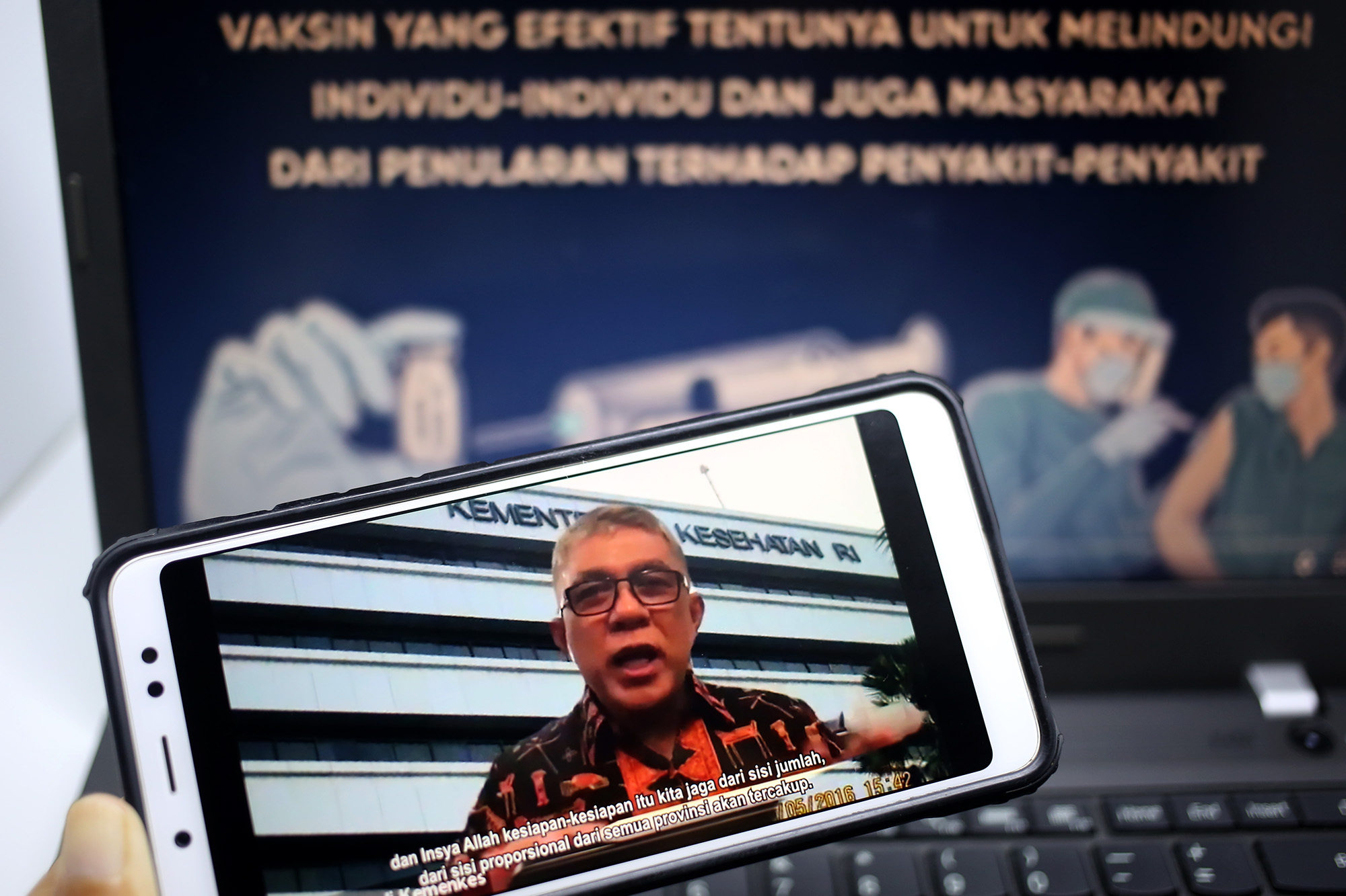 Oscar Primadi MPH, Sekretaris Jenderal Kementerian Kesehatan. (Foto: KPCPEN))